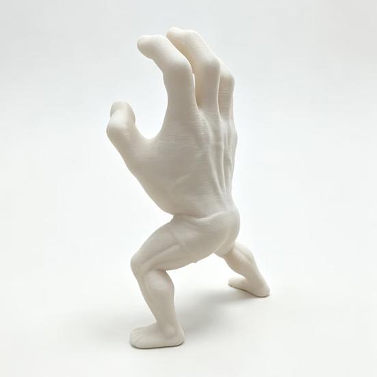 Фэнтези Коллекционные Фигурки в Стиле Кунг-фу, 3D Печатная Статуэтка Демона Руки, Скульптура Боевых Искусств, Маленькая Художественная Статуэтка, Украшения, Фигурка для Стола