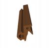 Seal for PVC windows S-1126 VEKA BROWN 1m