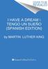 Книга I Have a Dream \ Yo Tengo Un Sueno (Spanish Edition)