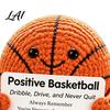 Cute Knitted Ornament for Athletes Positive Sports Ball Plush Emotional Support Doll