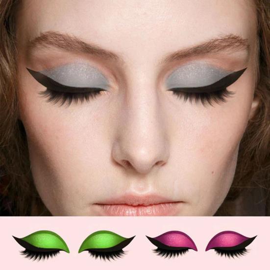 1/2/3/4/5 Lazy Stickers Eye Shadow Eyelash Pairs Reusable Eye Makeup Stickers