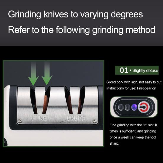 Точилка, удобный перезаряжаемый электронный резак для заточки инструментов, дома, кухни, ресторана