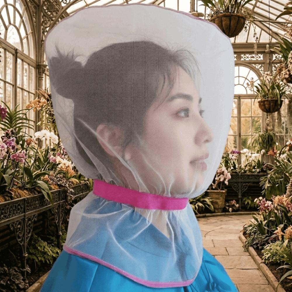 Mosquito Protection Sleeping Head Cover Breathable Anti-willow Catkin Face Mask Gardening