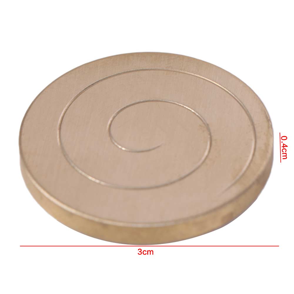 Stainless Steel Desktop Spinner Toys Round Fingertip Gyro Fidget Spinner Toys Classic Toys