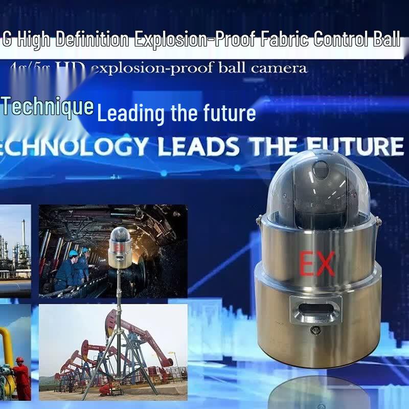 Взрывозащищенная 4G сетевая купольная камера