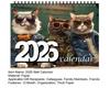 Календарь 2026 Янв. 2026 - Дек. Календарь на 12 месяцев 2026 года со смешными мемами про кошек, на спирали, настенный календарь для дома и офиса