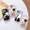 Cute Cartoon Pattern Cream Texture Casing Wavy Edge Soft Silicone Cover Phone Case for OPPO Reno Realme