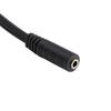 Universal 40cm 3.5mm Female Headphone 3.5 2 RCA Splitter Audio Cables Adapter Cable Stereo Audio