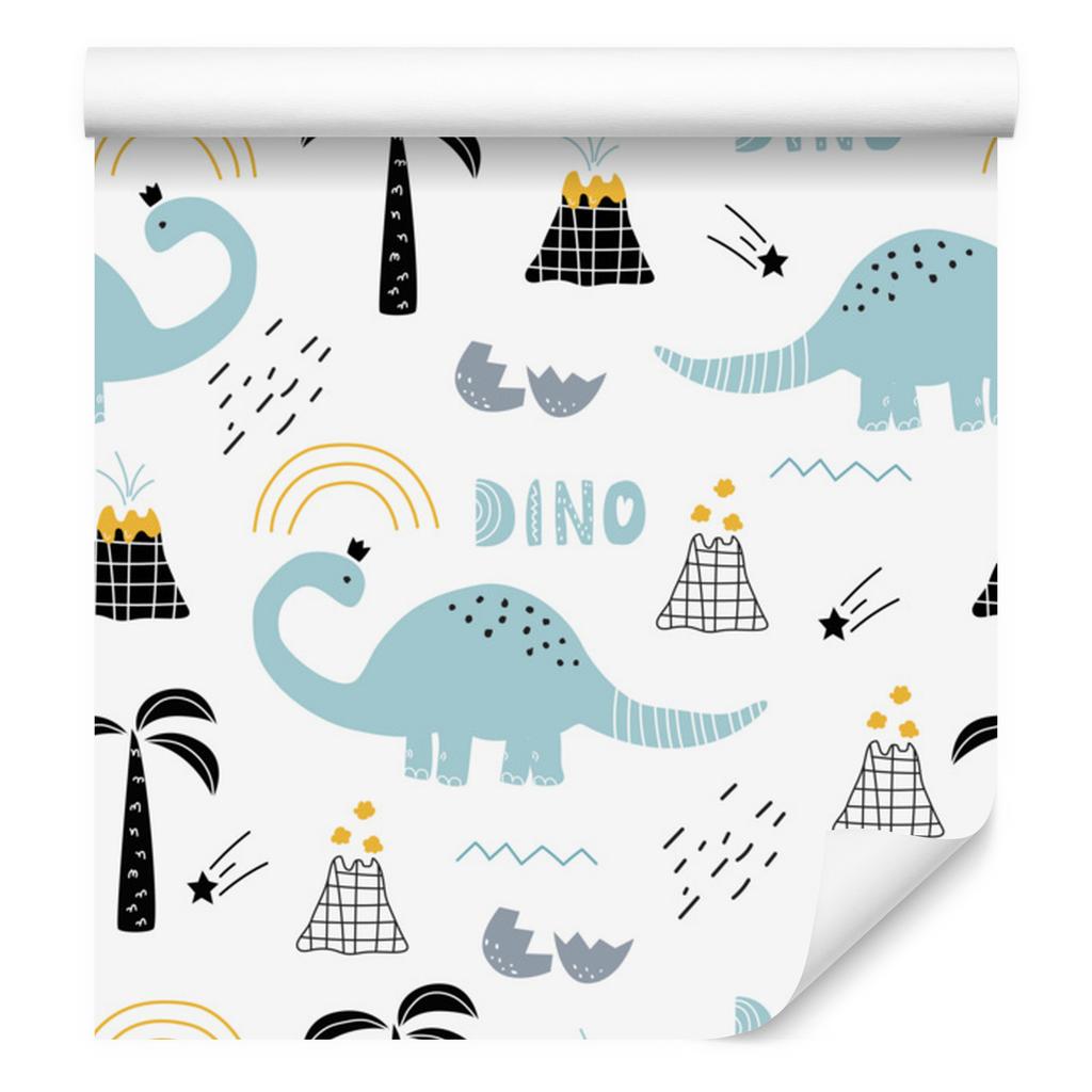 Dinosaurs Trees and Nature Wallpaper for Living Room and Bedroom 50x1000