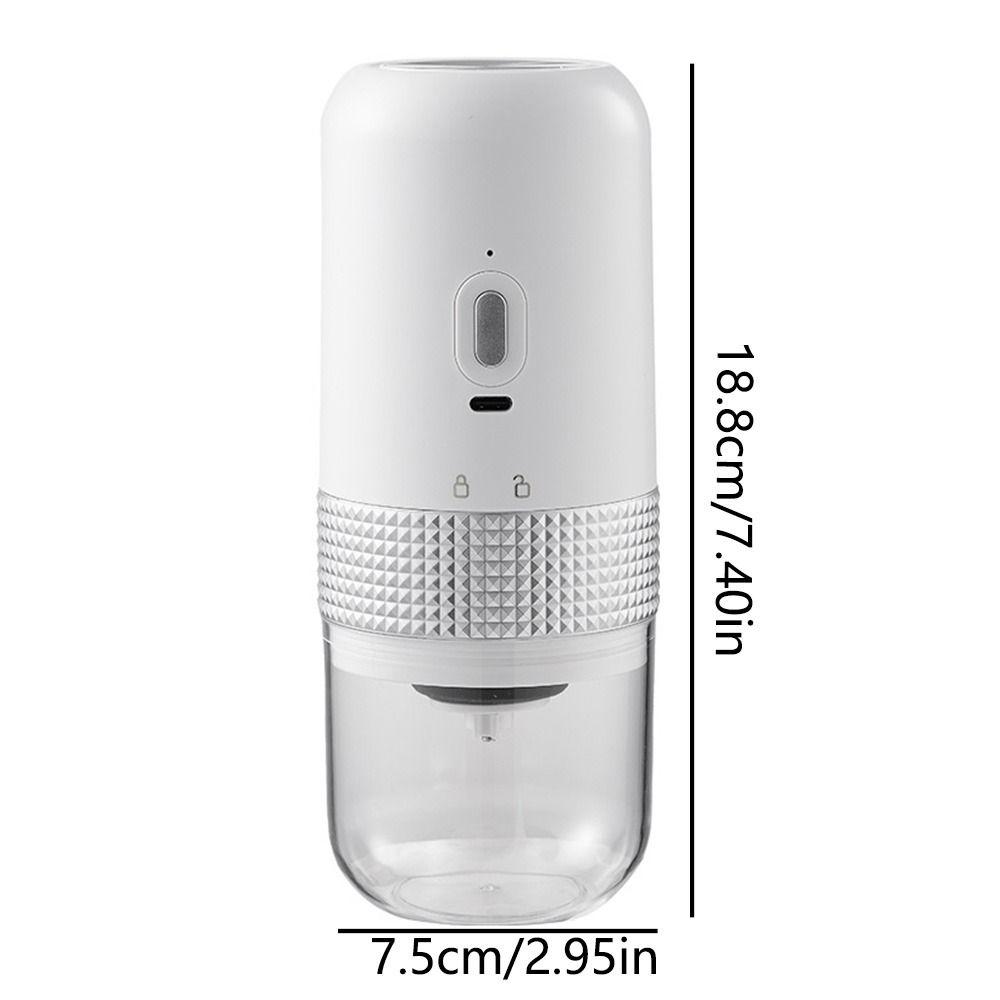 Adjustable Settings Electric Coffee Grinder Cordless Coffee Bean Grinding Tool  Spice