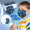Дети Детская маска Одноразовая маска для лица Промышленная 3Ply 50PCS / 100PCS
