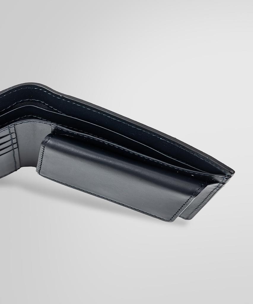 Brooks Brothers Cow Leather Two-Tone Wallet 330000715 Black One Size