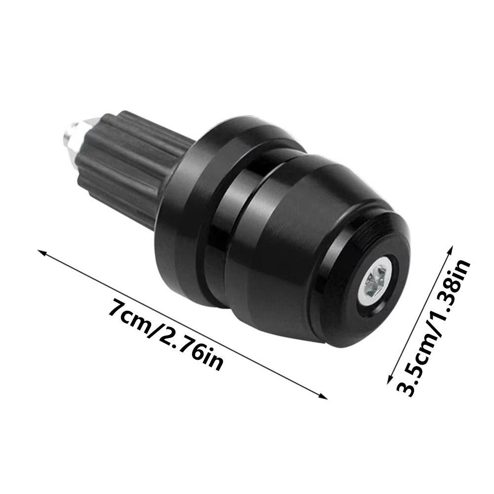 Shock-absorbing Metal Handlebars End Anti-corrosion Handle End Protective Cover  Bike Customization