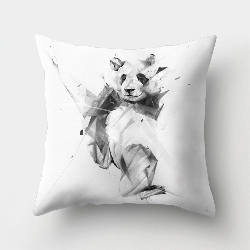 Polyester Sofa Pillow Case Creative Home Yiwu Pillow Car Cushion