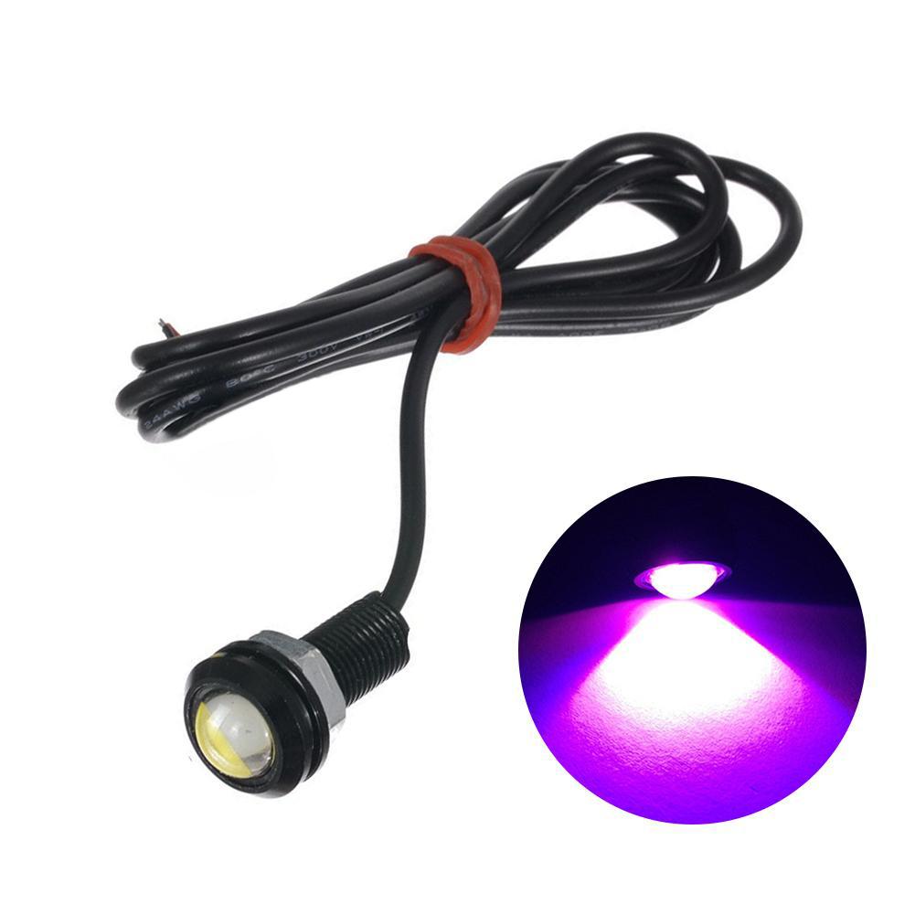 1 шт. 18 мм автомобильный Eagle Eye DRL светодиодные дневные ходовые огни сигнальные огни заднего хода автомобили светодиодные Ba S2N1