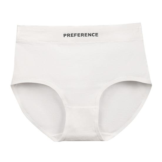 Women Underpants Mid Waist Solid Color Cotton Butt-lifted Breathability Elastic Quick-drying Sport Casual Briefs