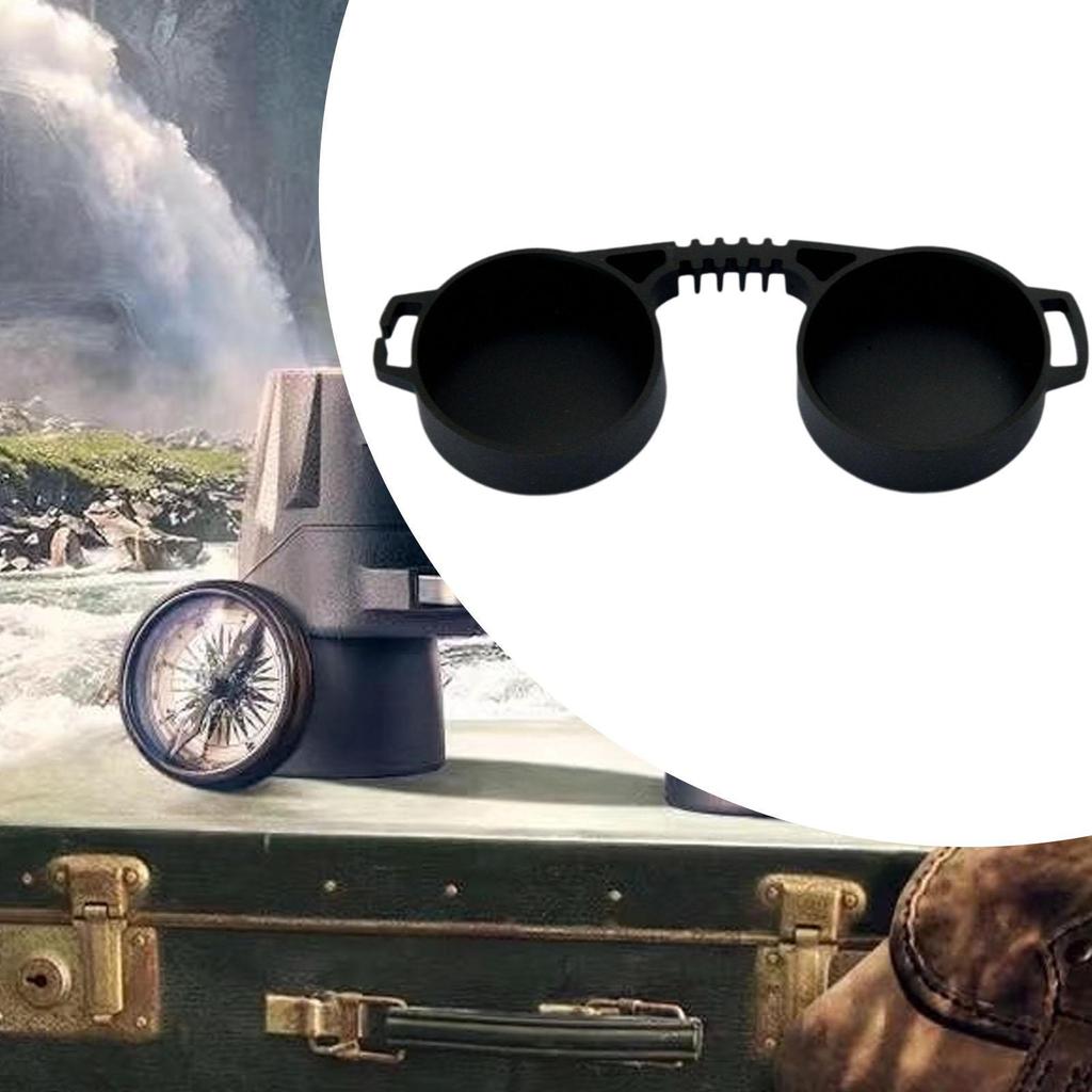 Lens Caps Binocular Accessories Black Compact Professional Sturdy 10x42 Direct Replace Gifts