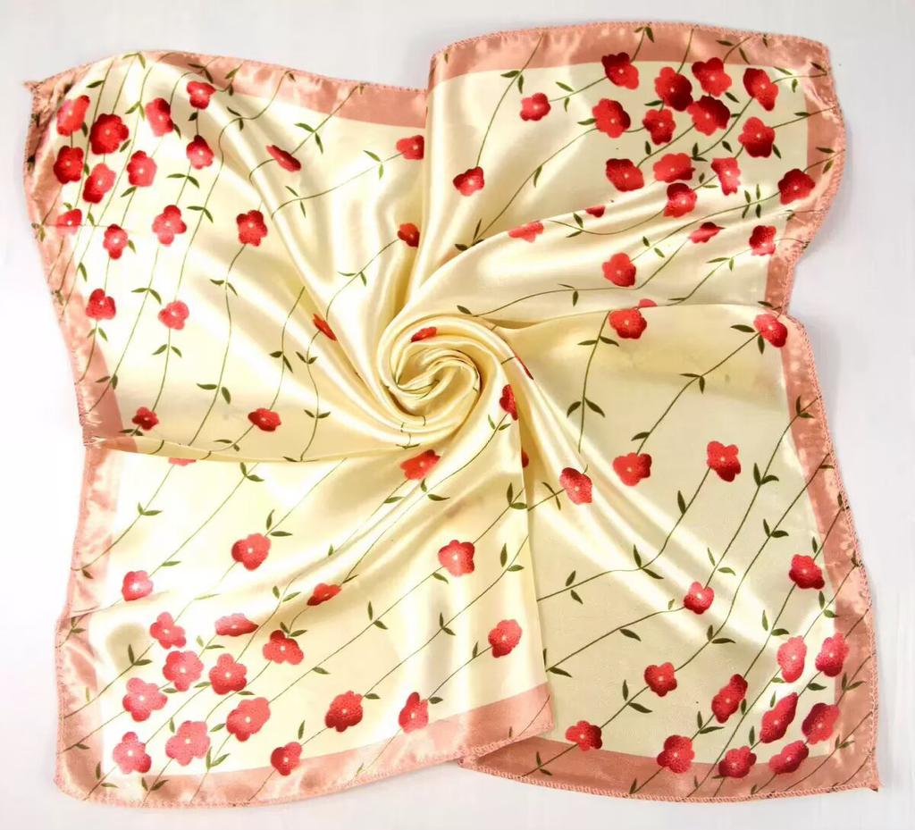 Women's Silk Scarf Business Dress Neck Protector Professional Mobile Telecom Banking Stewardess Small Square Scarf Women's Scarf Shawl Fashion
