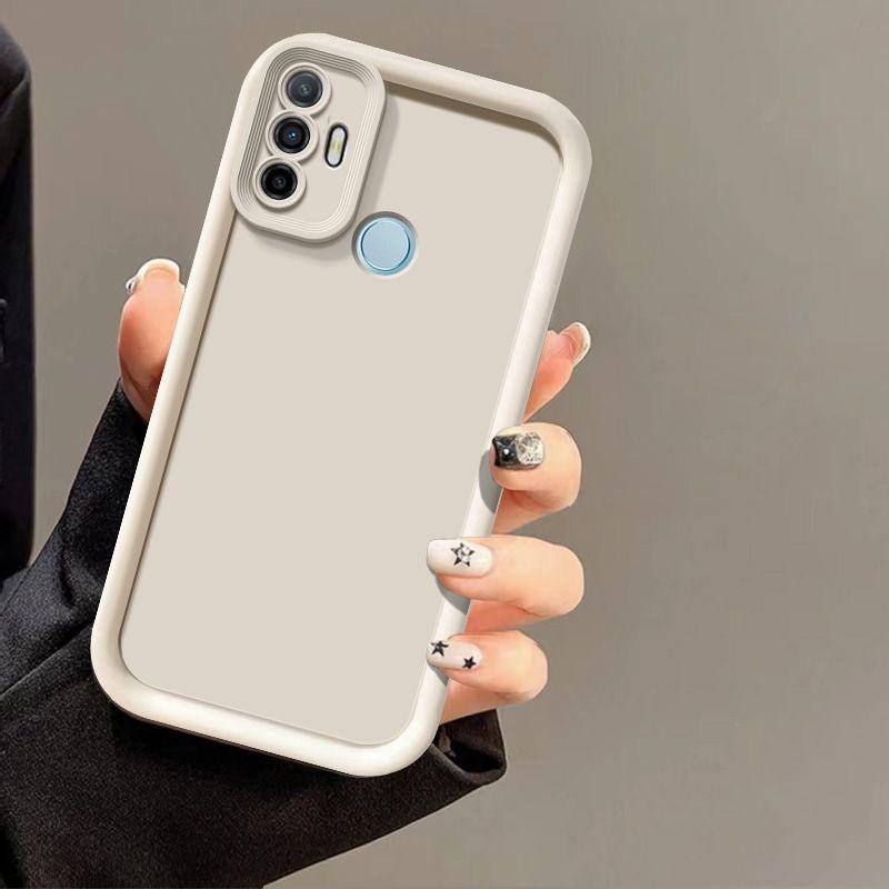 Для Tecno Spark 7 Чехол Tecno Spark 7T Чехол для телефона KF6 KF6j KF6i Матовая задняя крышка Защита кожи на ощупь Ударопрочный чехол