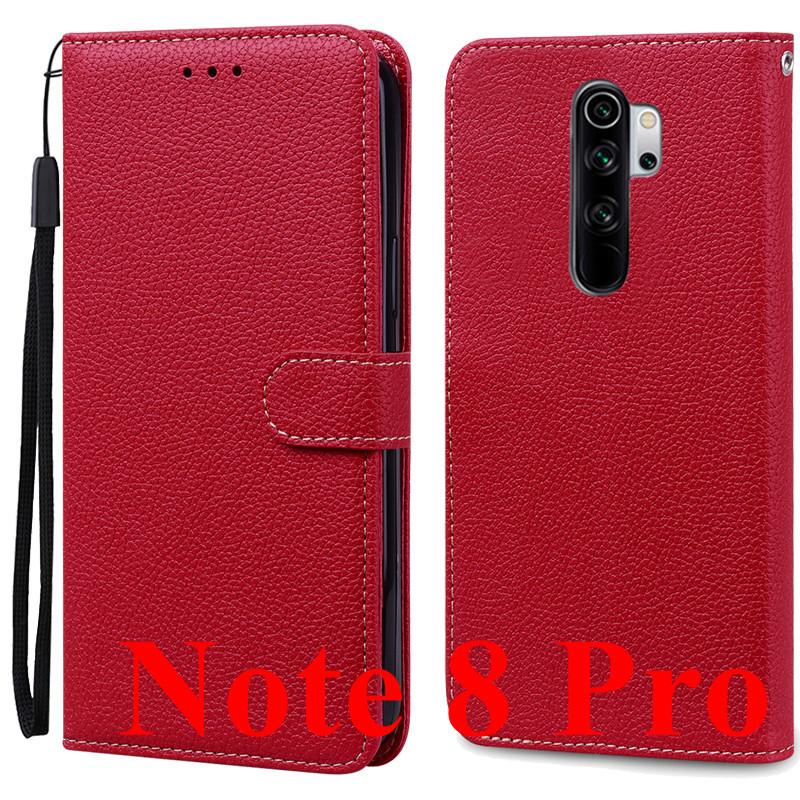 For Xiaomi Redmi Note 8 Pro Case Silicon Leather Wallet Phone Case for Redmi Note 8 Case Redmi Note 8 Pro Flip Case Coque Fundas