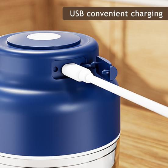 Electric Garlic Masher Mini Portable Veggie Chopper USB Charging Wireless Food Processor Meat Slicer Egg Beater