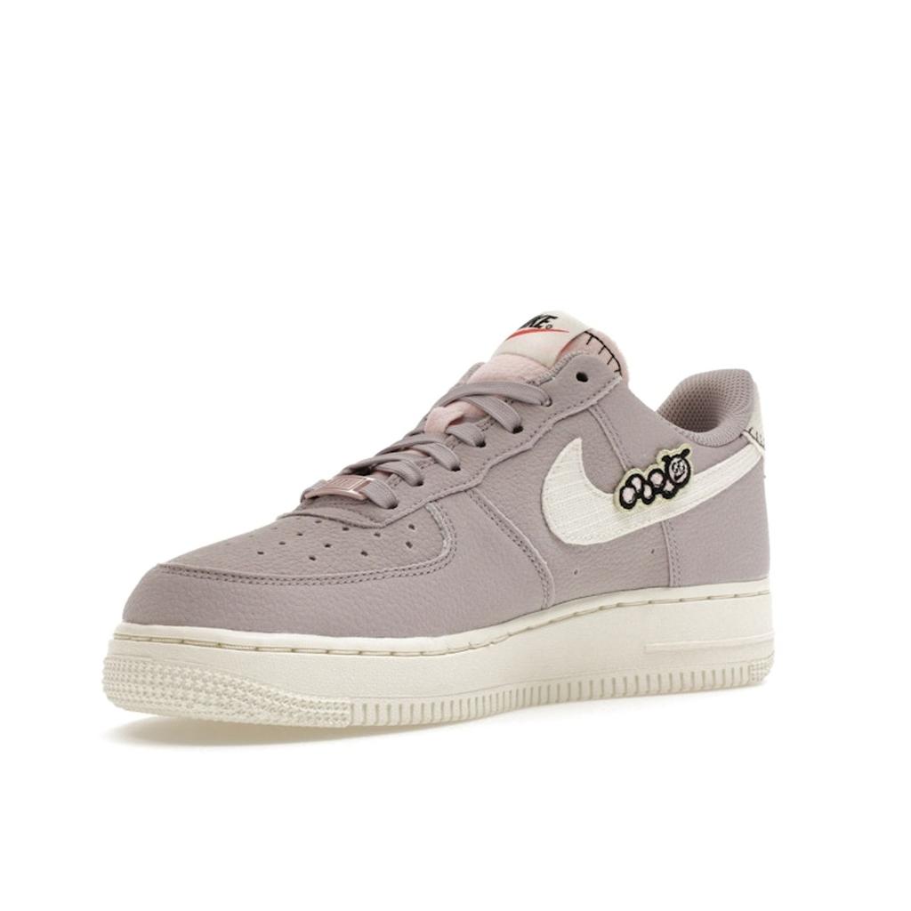 Nike Air Force 1 07 SE Женские кроссовки на воздушной пружине Фиолетовый Аметист-Пепельный Розовый-Оксфорд DJ6378-500
