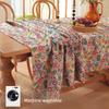 1pcs French Retro Oil Painting Tablecloths Ins Style High-end Light Luxury Dining Table Cover Dust Proof Coffee Table Cloth Living Room Decoration