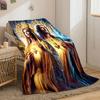 Sacred Heart Mary Jesus Blanket  Printed Blanket for Living Room Bed Couch lunch break Soft Cozy Blanket for Friend's festival Gift