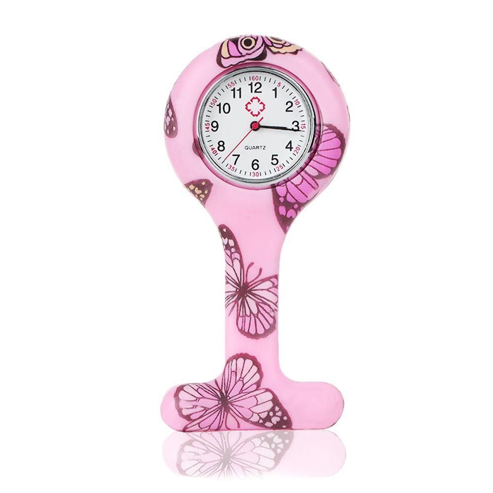 Unisex Multi Colors Gift Lapel Watches with Second Hand Fob Clip On Nursing Nurse Watch