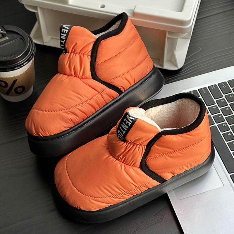 Comfort Soft Sole Winter Shoes Women New Thick Bottom Non-Slip Plush Ankle Boots Woman Indoor&outdoor Keep Warm Cotton Boots