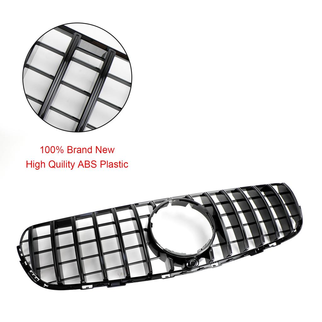 Решетка радиатора переднего бампера в стиле GT подходит для Benz GLC X253 C253 2015-2019