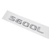 ABS S500 S500L S600 S600L Trunk Rear Logo Badge Emblem Sticker For Mercedes Benz S Class W126 W140 W220 W221 W222 C217 AT1