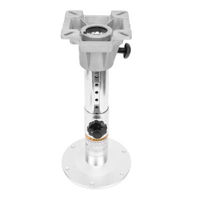 Пьедестал для сиденья лодки Регулируемый по высоте от 330 до 480 мм Алюминиевый сплав Съемное основание для сиденья для яхты, автодома, лаунжа