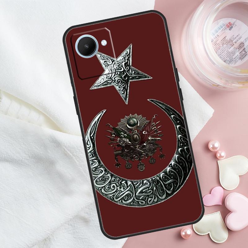 Чехол с гербом Османской империи для Realme 14 Pro Plus 10 11 12 13 GT 7 Pro GT 5 6 6T C67 C61 C53 C51 C21Y C25S C75 C55