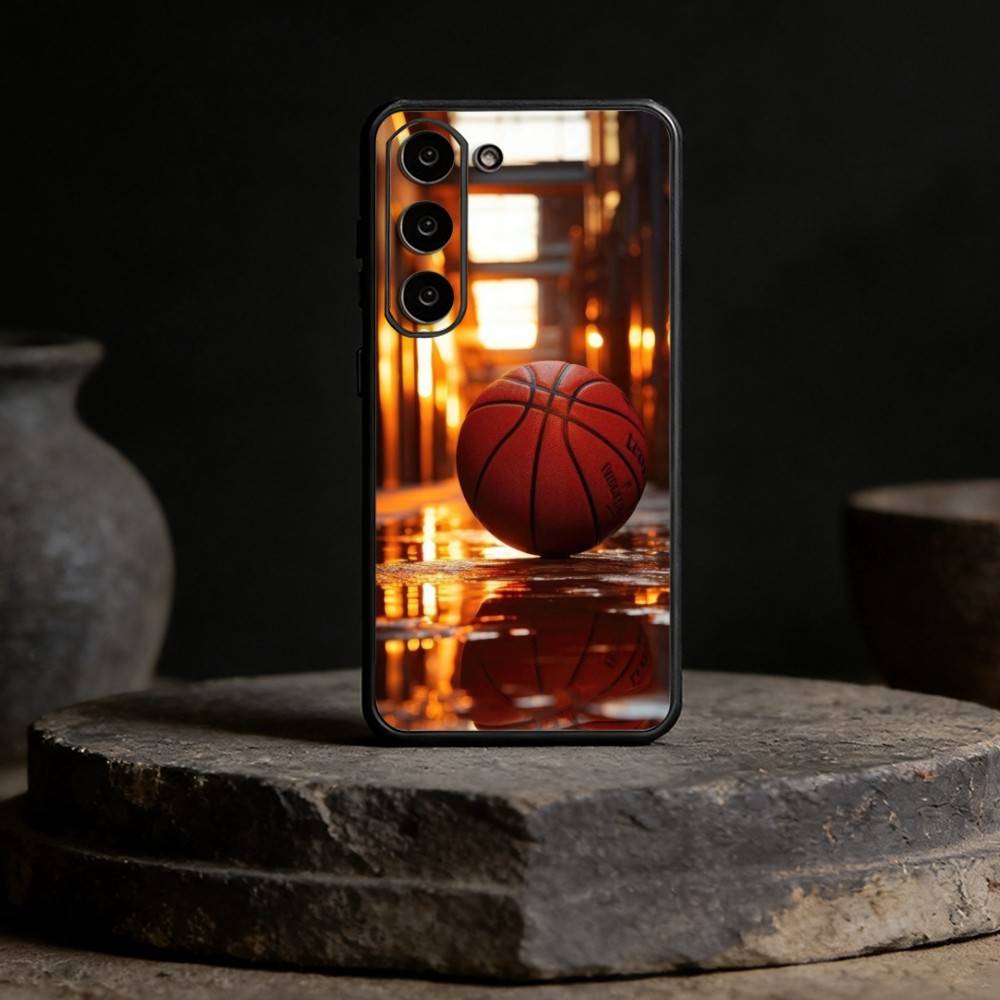 Basketball Sport Phone Case For Samsung Galaxy A20,21s,22,31,32,52,53,72,73,80,91 Soft Black Shell
