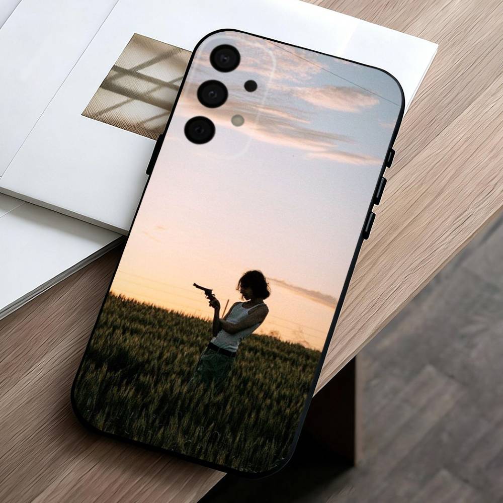 J-Jane R-Remover F-Frailty Чехол для телефона For Samsung Galaxy A73,A72,A71,A70,A53,A52,A51,Другие Мягкий Черный Чехол