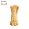300 шт., деревянные соломинки, пищевая питьевая вода, легкие, надежные, не пластиковые соломинки, товары для вечеринок