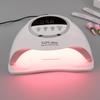 320 Вт 72 светодиода лампа для сушки ногтей для маникюра профессиональная светодиодная УФ-лампа для сушки с автоматическим датчиком умное оборудование для маникюрного салона инструменты