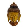 Латунная статуя Будды, Lord Buddha Head Brass Idol Sculpture Statue