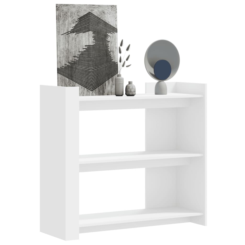 Console Table White 100x35x90 cm Particleboard
