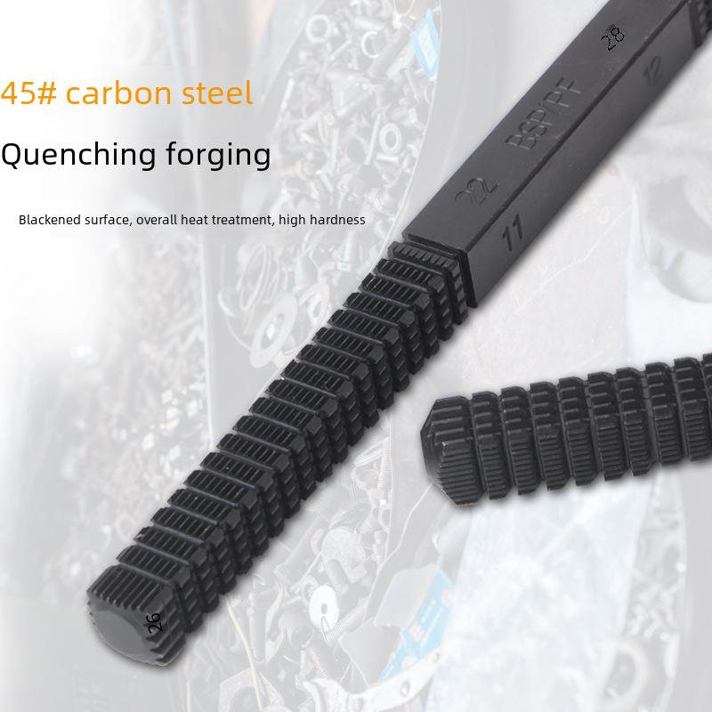 Напильник для ремонта метрической крупной резьбы