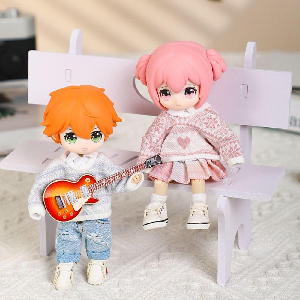 Снежинка 1/12 кукла кардиган куртка жилет Ob11 детская одежда 1/12bjd куклы аксессуары