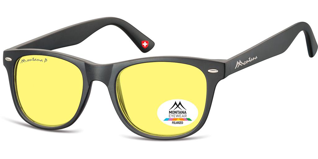 Night Sight Driving Yellow Glasses HD Sunglasses Polarized Anti Glare Montana MP10Y