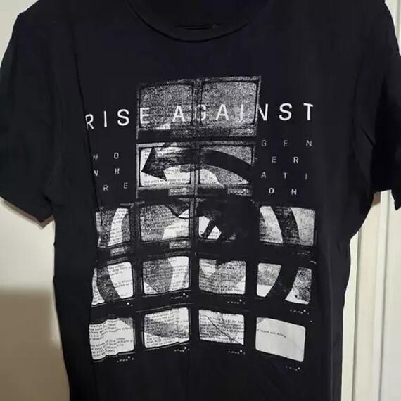Rise Against TShirt Tour Concert Short Sleeve Size S to 5XL KN445 Unisex T-Shirt