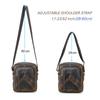 CONTACT'S Натуральная кожа Винтажные сумки через плечо для мужчин Сумка через плечо Большая вместимость Мужские сумки