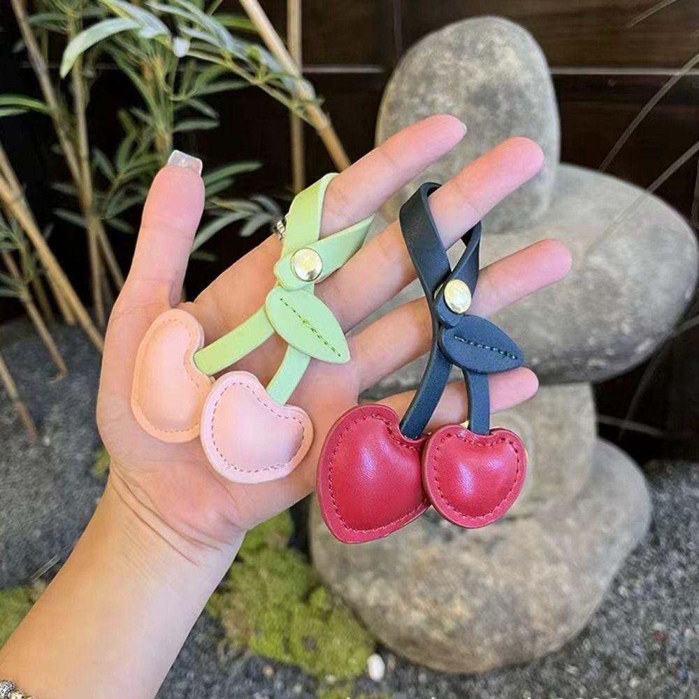 PU Leather PU Leather Hanger Car Keyring Bag Pendant Lovely Keychain Bag Ornament