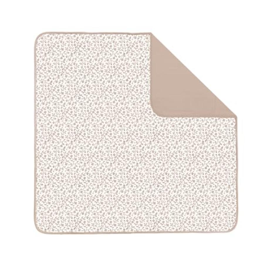 Toddlekind Портативный коврик для малышей Органический хлопок 47 x 47 Портативный коврик-манеж для младенцев/малышей 0м+ Для использования в помещении/на улице Терракотовый