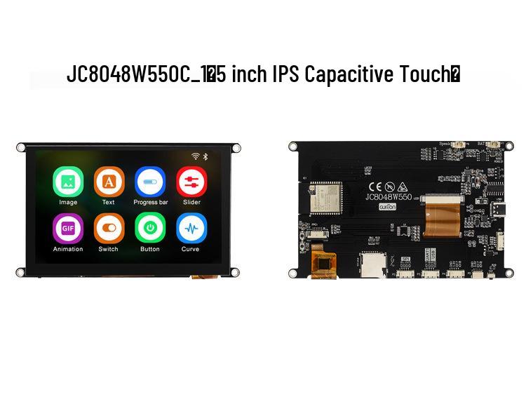 Плата разработчика ESP32 S3 с 4,3" или 5" HD емкостным сенсорным экраном для программирования Arduino с LVGL