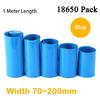 1Meter/Pack 18650 Battery Pack Shrinkable Film Li-ion Wrap Tape Sleeves Durable Heat Shrink Tube