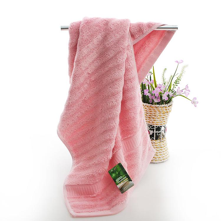 Полотенце из бамбукового волокна, волнистое, впитывающее волосы, домашнее полотенце для лица с вышивкой